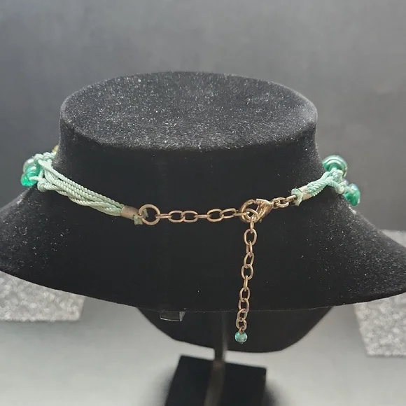 Elegant Green and Blue Beaded Necklace Lot Of 6 - Picture 13 of 14